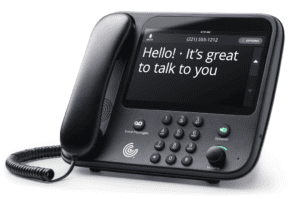 captioning for hearing loss on a phone